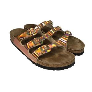 Birkenstock Florida 3 Strap Sandal Sz 40 9